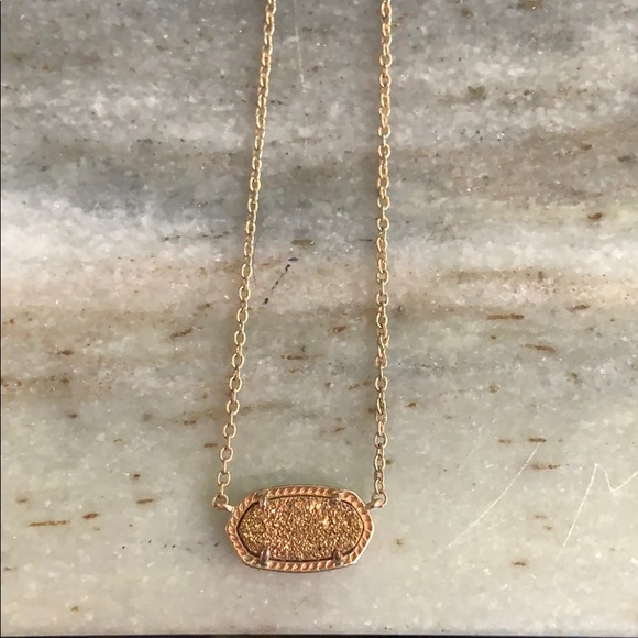 Rose gold Kendra Scott necklace - Picture 3 of 5